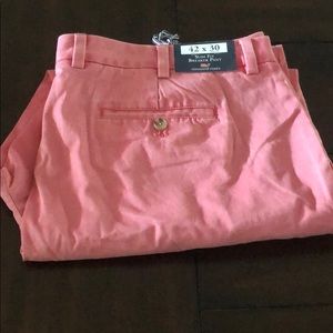 Vineyard Vines Slim Fit Breaker Pant in Jetty Red
